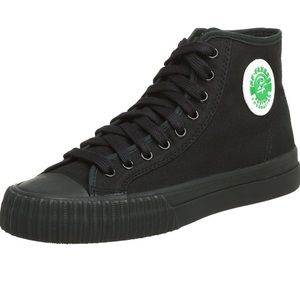 P.F. Flyers Black High Top Black Women’s size 8